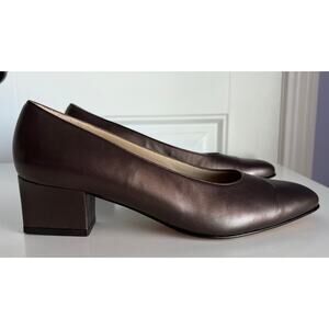 Vintage Salvatore Ferragamo Florence Leather Pumps - Women's Size 8